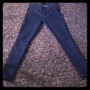 Blue skinny jeans